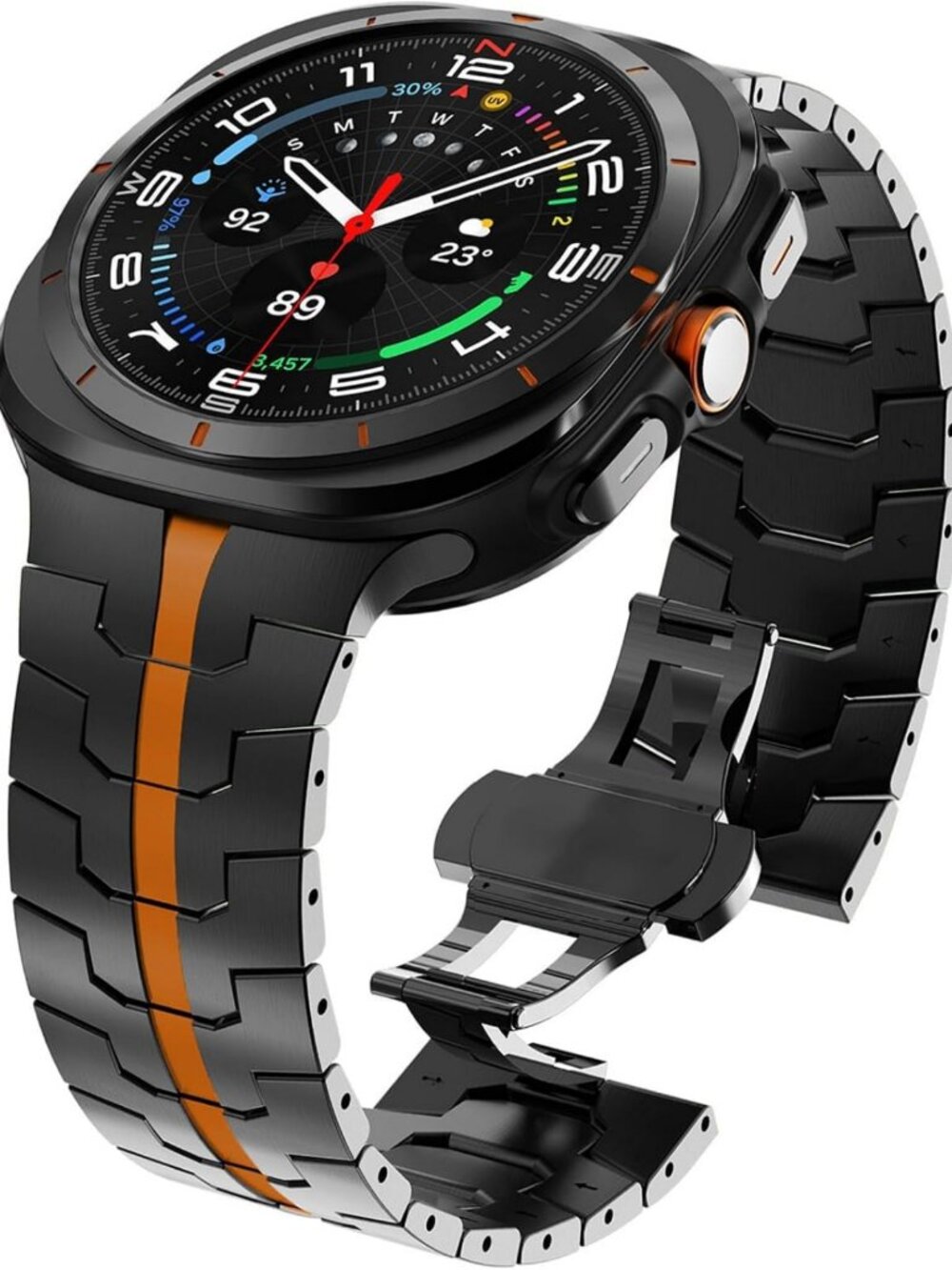 WINGLE Titanium Band for Galaxy Watch Ultra 2/1 Watch 9/8/8 Classic Band 47mm